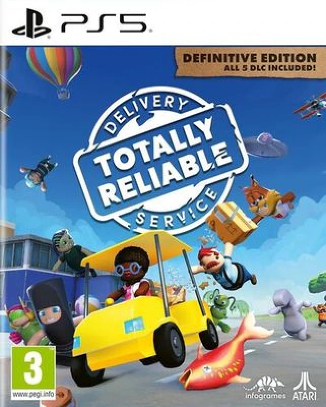 Image of Totally Reliable Delivery Service: Definitive Edition PlayStation 5 Game - Used