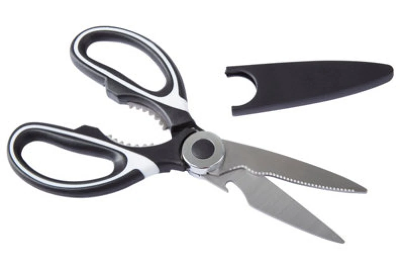 Image of Interiors by Premier Multipurpose Scissors, Eronomic Sharp Blades Scissors, Comfortable Stainless Steel Scissors White