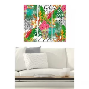 Image of MDF527355595 Multicolor Decorative MDF Painting (3 Pieces)