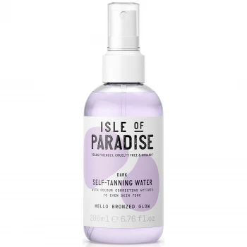 Image of Isle of Paradise Self-Tanning Water - Dark 200ml