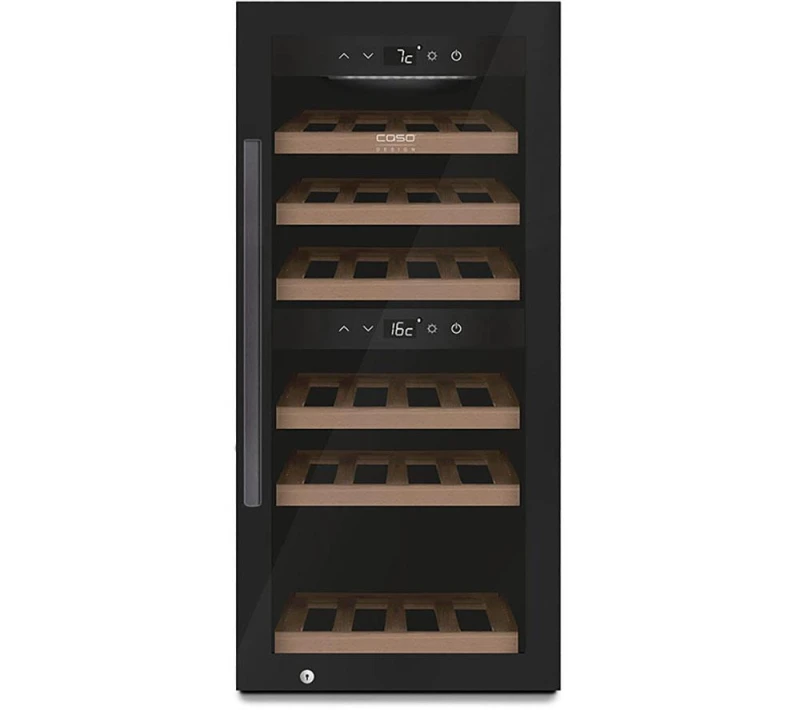 Image of CASO 718 WineExclusive 24 Smart Wine Cooler - Black 4038437007183