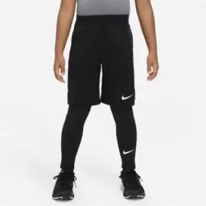 Image of Nike Pro Dri-FIT Big Kids (Boys') Tights - Black