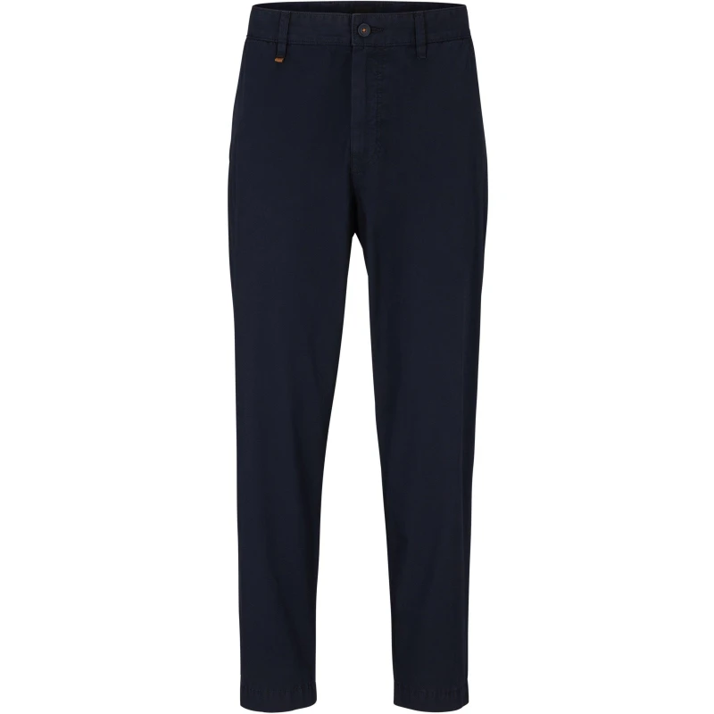 Image of Boss Mens Statum Chino Shorts Dark Blue male 28W R