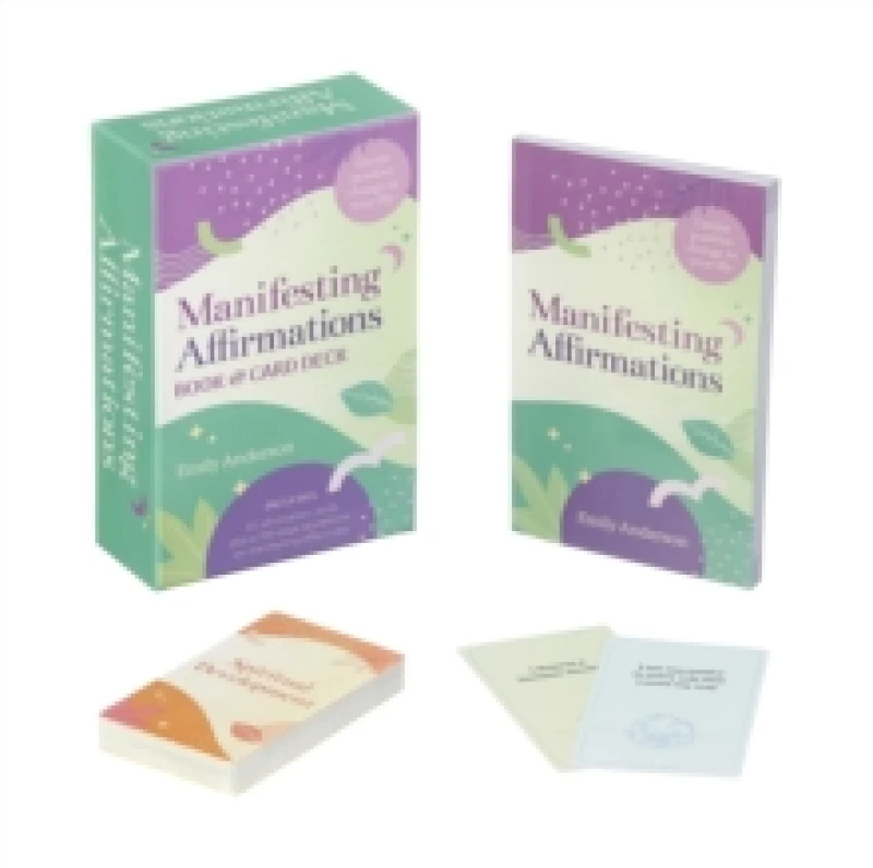 Image of Manifesting Affirmations Book & Card Deck : Create Positive Change in Your Life. Includes 50 Affirmation Cards Plus a 128-Guidebook on Manifesting Eff