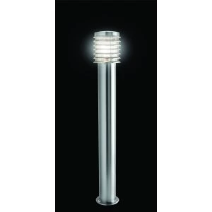 Image of Wickes Eton Brushed Chrome Tall Post Light - 60W