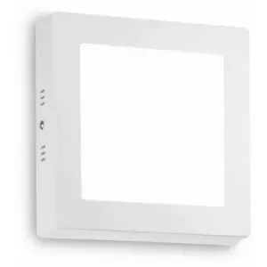 Image of White wall lamp universal 1 bulb