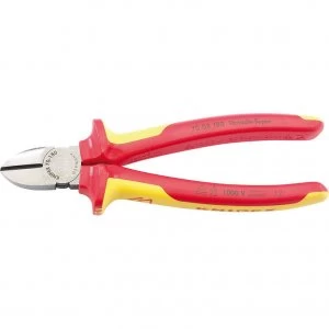 Image of Knipex Insulated Diagonal Side Cutters 180mm