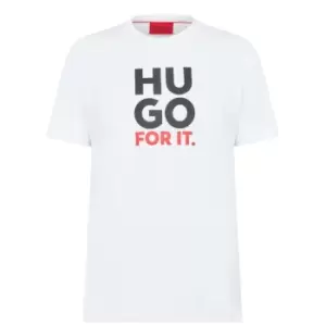 Image of Hugo Dimentis T-Shirt Mens - White