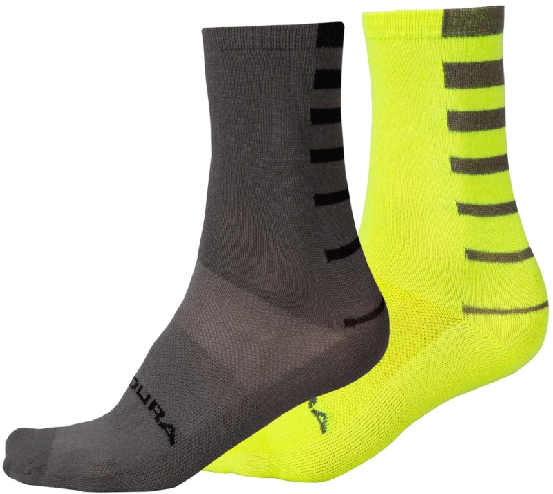 Image of Endura Coolmax 2 Pack 09 Cycle Socks 5-8.5 Multi 72661299055