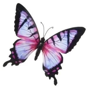 Image of Bright Butterfly Pink Plaque