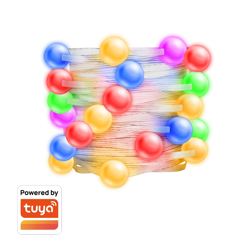 Image of LogiLink WiFi Smart Globe FairyString Light. 3m. Tuya compatible