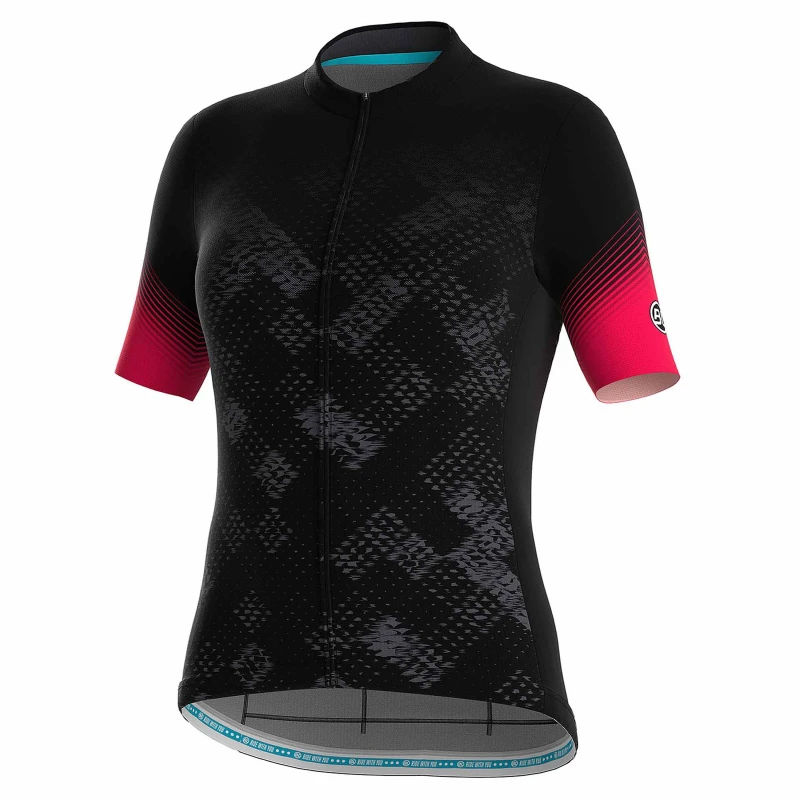 Image of Bicycle Line Womens TRACY S2 Short Sleeve Cycling Jersey Black female 8 (XS)