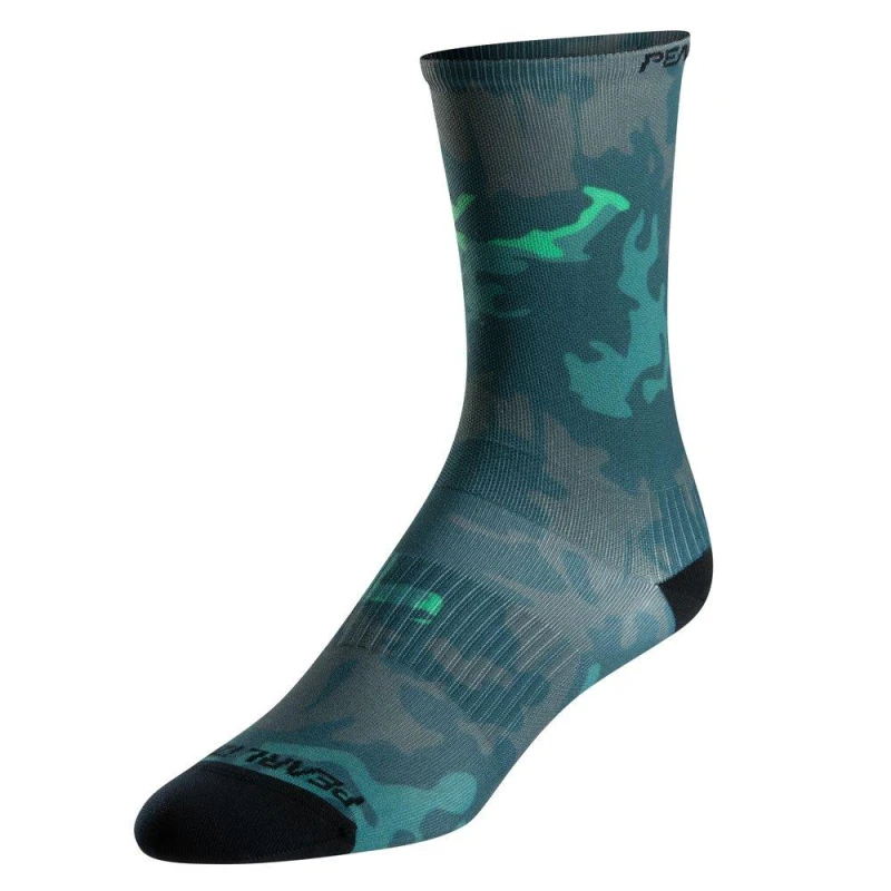 Image of Pearl Izumi Tall Sock Cycle Socks Mens 12+ Multi 70508869070