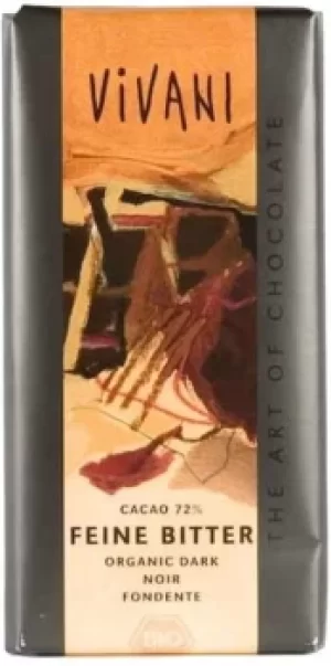 Image of Vivani Organic Dark Chocolate 71% Cocoa 100g x 10