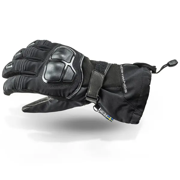 Image of Lindstrands Hede Black Gloves 9