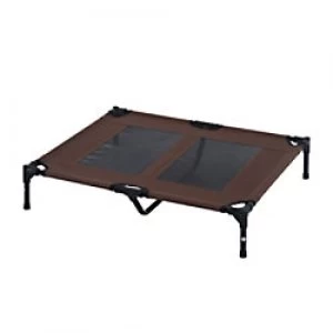 Image of PawHut Pet Bed Brown, Black 762mm x 915mm x 180 mm