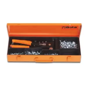 Image of Beta Tools 1742/C4 Riveting Pliers with M3-M6 400pcs Rivets 017420005