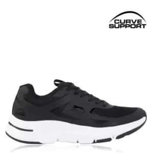 Image of Slazenger Curve Support Mesh Trainers Mens - Black