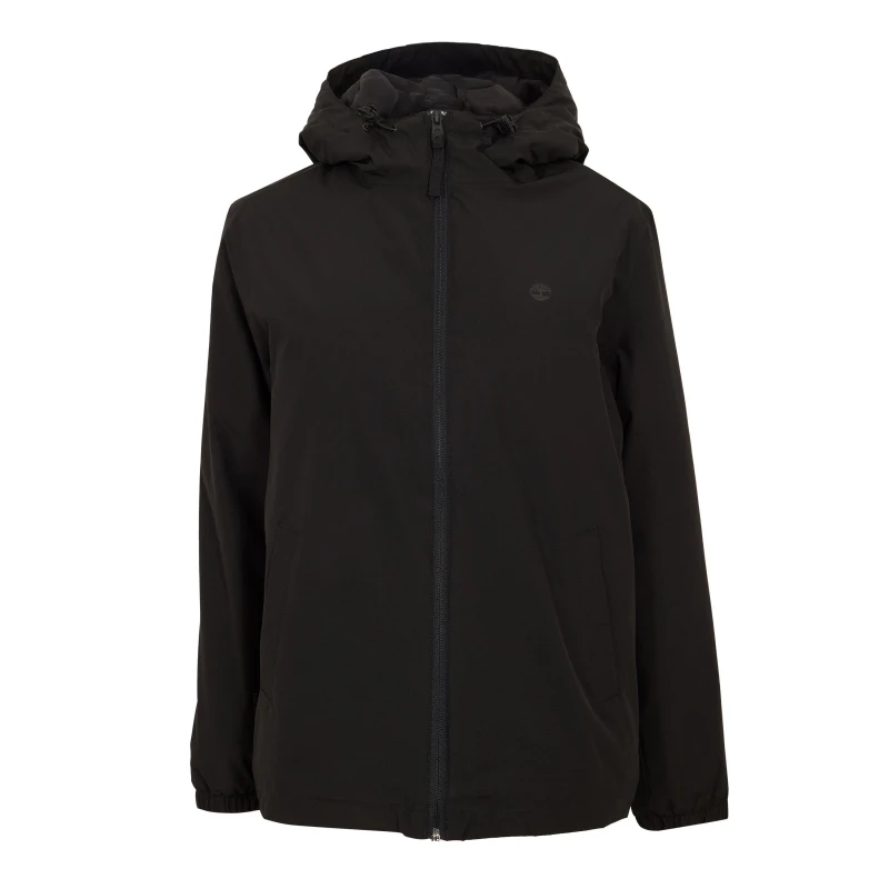 Image of Timberland Womens Water Resistant Insulated Rain Anorak Black female 8 (XS)