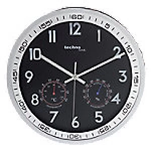 Image of TechnoLine Wall Clock WT7981 30 x 5cm Black