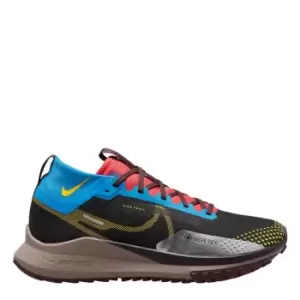 Image of Nike React Pegasus Trail 4 GORE-TEX Mens Waterproof Trail Running Shoes - Blue