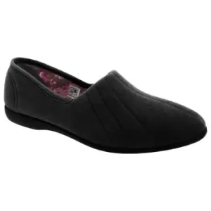 Image of GBS Audrey Ladies Slipper Female Black UK Size 3
