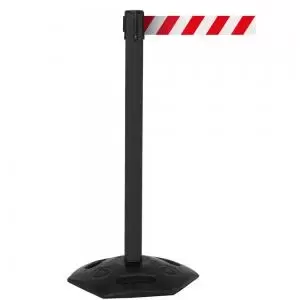 Image of Obex Barriers Weatherproof Single Belt Barrier Belt Length mm 3400