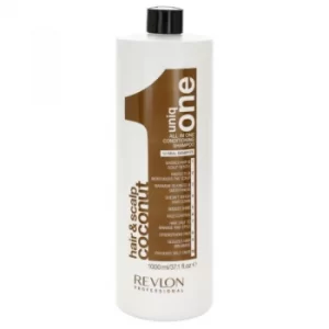 Image of Revlon Professional Uniq One All In One Coconut Energising Shampoo for All Hair Types 1000ml