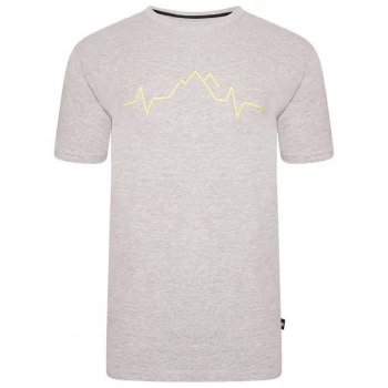 Image of Dare2B Differentiate Organic Cotton T-Shirt - Ash Grey