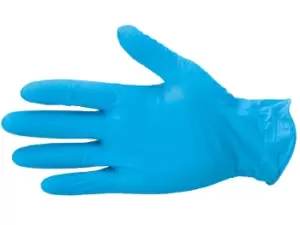 Image of OX Tools OX-S488510 OX Pro Blue Nitrile Disposable Gloves 100pk XL