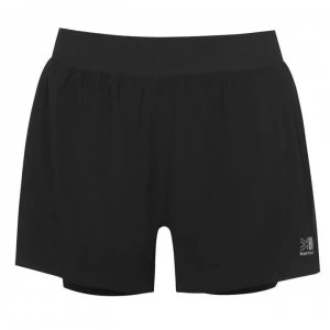 Image of Karrimor 2 in 1 Shorts Ladies - Black