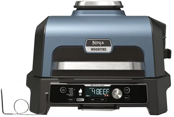 Image of Ninja OG901UK Woodfire Pro XL Electric BBQ Grill & Smoker