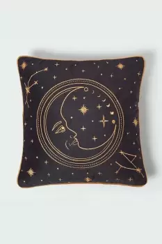Image of Celestial Velvet Filled Cushion