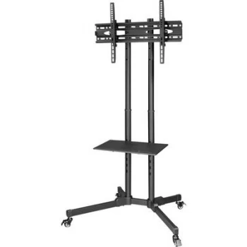 Image of Hama Trolley TV trolley 81,3cm (32) - 177,8cm (70) Laptop tray, Tiltable, Height-adjustable
