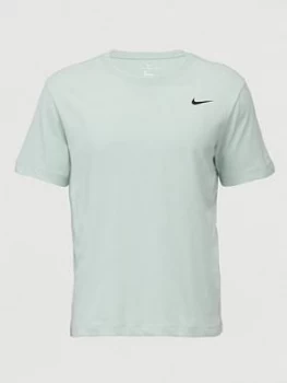 Image of Nike Dry Solid Crew T-Shirt - Green