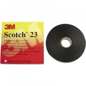 Image of 3M Scotch 23 7000007286 Repair tape Scotch 23 Black (L x W) 9.15 m x 19mm