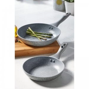 Image of Salter Marble 2 Piece Fry Pan Set