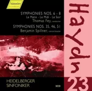 Image of Haydn Symphonies Nos 6 - 8/Symphonies Nos 35 46 51 by Joseph Haydn CD Album