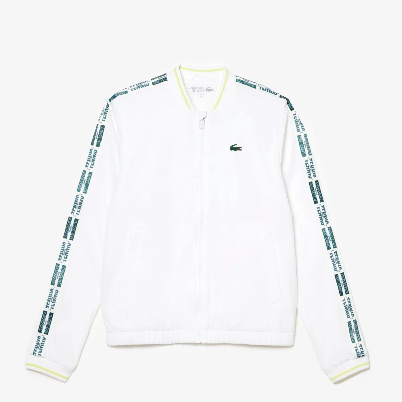 Image of Lacoste Womens Blouson Tracksuit Top White female 6 (34)