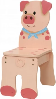 Image of Fantasy Fields Happy Farm Chair Pig.
