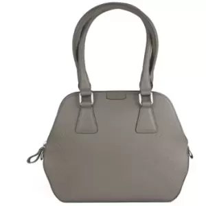 Image of Womens/Ladies Twin Handle Bag (One size) (Grey) - Eastern Counties Leather
