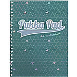 Image of Pukka Pad Jotta Glee A4 Ruled Green Perforated 200 Sheets
