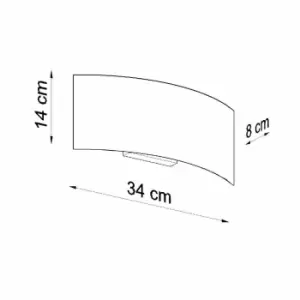 Image of Sollux Wall Lamp Magnus White