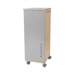 Image of ROCADA VISUALLINE Multifunctional Office Caddy with Shelves - Beech