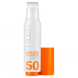 Image of Dr. Russo Once a Day SPF50 Sun Protective Face Gel with Parfum 15ml