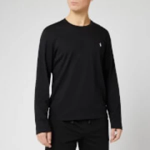 Image of Polo Ralph Lauren Mens Long Sleeve Liquid Jersey T-Shirt - Polo Black - M