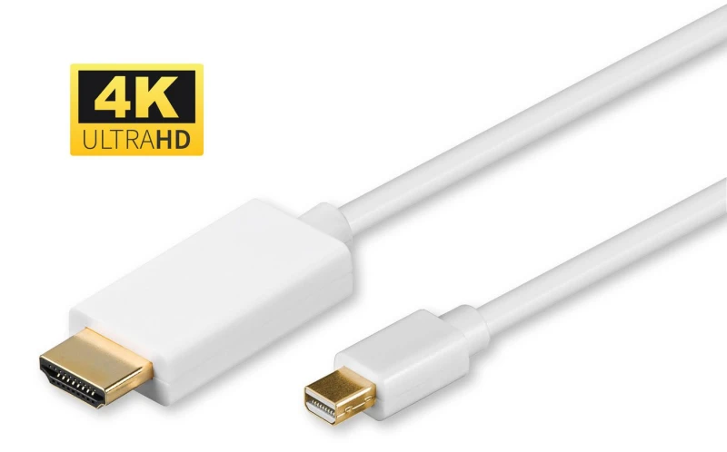Image of Microconnect MDPHDMI2-4K video cable adapter 2m Mini DisplayPort HDMI