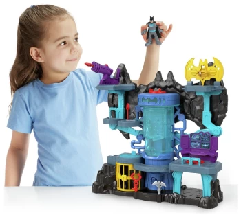 Image of Imaginext DC Super Friends Bat-Tech Batcave Playset & Batman
