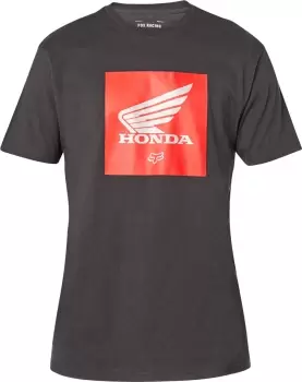 Image of FOX Honda Premium Update T-Shirt, black-red, Size S, black-red, Size S