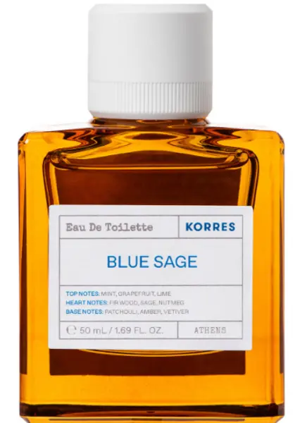 Image of Korres Blue Sage Eau de Toilette Unisex 50ml